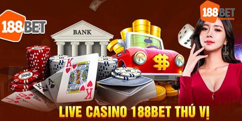 Các sảnh live với các dealer xinh đẹp từ 188bet